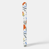 Modern Abstract Flowers Boho Wavy Case-Mate iPhone Hülle (Rückseite / Links)
