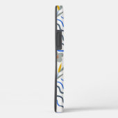 Modern Abstract Flowers Boho Wavy Case-Mate iPhone Hülle (Rückseite / Rechts)