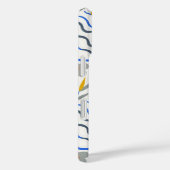 Modern Abstract Flowers Boho Wavy Case-Mate iPhone Hülle (Rückseite / Rechts)