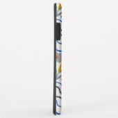 Modern Abstract Flowers Boho Wavy Case-Mate iPhone Hülle (Hinten/Rechts)