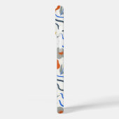 Modern Abstract Flowers Boho Wavy Case-Mate iPhone Hülle (Rückseite / Links)