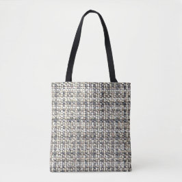 Modern abstract geometric digital pattern 1259 tasche