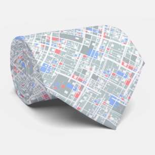 Modern abstract geometric. krawatte