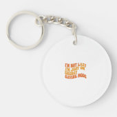 Modern Abstract Graphic Art for T-shirts & Gifts Schlüsselanhänger (Vorderseite)