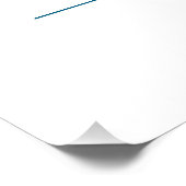 Modern Abstract Home Logo Realtor Poster (Ecke)