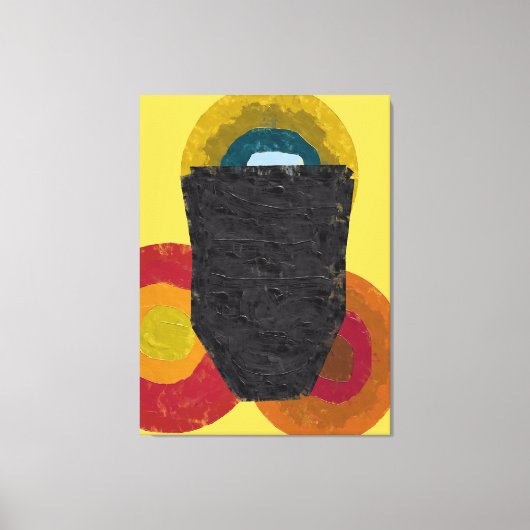 Modern Abstract Identity Concept  Leinwanddruck (Vorderseite)