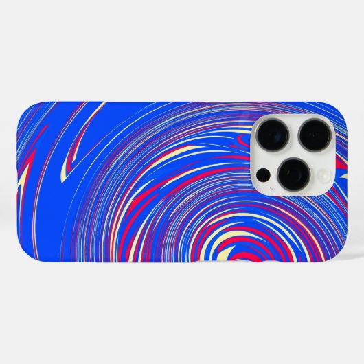 Modern Abstract Marble Pattern Design  Case-Mate iPhone Hülle (Rückseite (Horizontal))