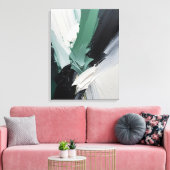 Modern Abstract Painting Canvas Print Leinwanddruck (Insitu (Wohnzimmer))