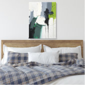 Modern Abstract Painting Canvas Print Leinwanddruck (Insitu (Schlafzimmer))