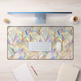 Modern Abstract Pastel Desk Mat Schreibtischunterlage