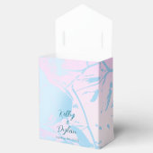 Modern Abstract Pastel Wedding Geschenkschachtel (Geöffnet)