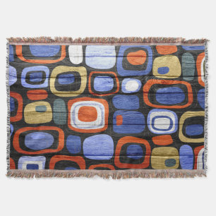 Modern Abstract Pastel Wood Look Decke