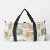 Modern Abstract Pattern Duffle Bag (Vorderseite)