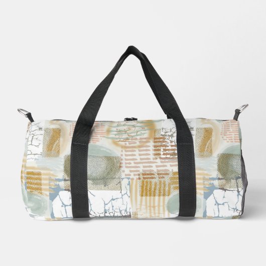 Modern Abstract Pattern Duffle Bag (Vorderseite)