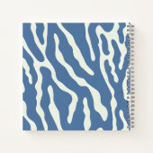 Modern abstract Pattern Graduation guest book Notizblock (Rückseite)
