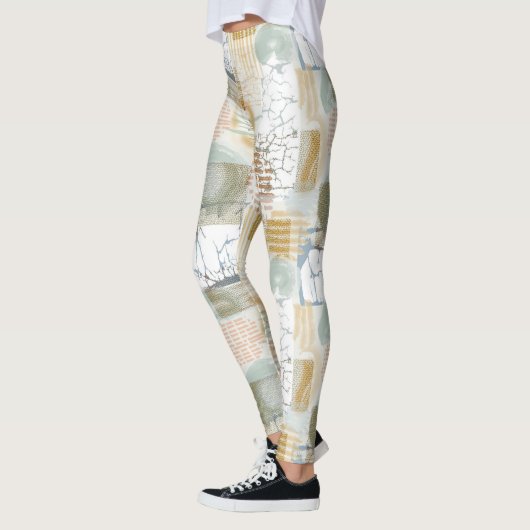Modern Abstract Pattern Leggings (Links)
