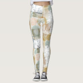 Modern Abstract Pattern Leggings (Vorderseite)