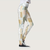 Modern Abstract Pattern Leggings (Rechts)