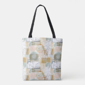 Modern Abstract Pattern Tasche (Rückseite)