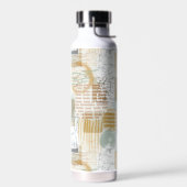 Modern Abstract Pattern Trinkflasche (Links)