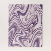 Modern Abstract Purple Liquid Marble Puzzle (Vertikal)
