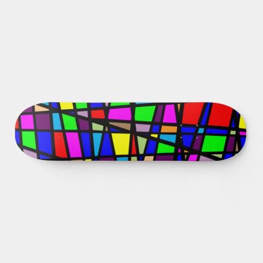 Modern Abstract Skateboard (Horizontal)