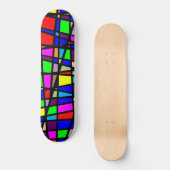 Modern Abstract Skateboard (Vorderseite)