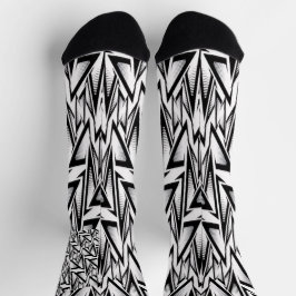 modern abstract sport socken