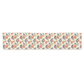 Modern Abstract Spring Floral Table Runner Kurzer Tischläufer (Horizontal)