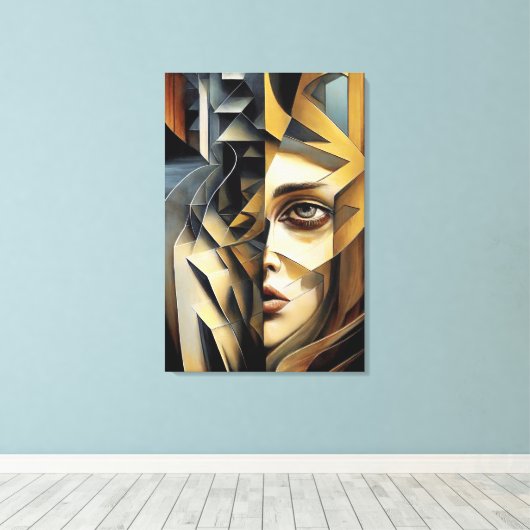 Modern Abstractions Leinwanddruck (Insitu (Holzboden))