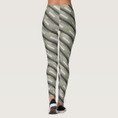 MODERN abstrakt gezeichnet hellgrau Leggings (Rückseite)
