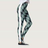 MODERN abstrakt gezeichnet hellgrün Leggings (Rechts)