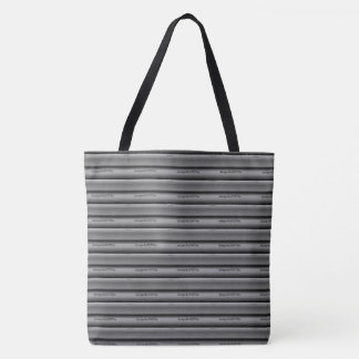 MODERN abstrakt gezeichnet schwarz-hellgrau Tasche