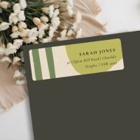 MODERN ABSTRAKT LIME GREEN KRAFT ARTISTIC ADRESSE