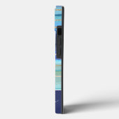 Modern Abstrakter Glitzer Sparkasse Case-Mate iPhone Hülle (Rückseite / Links)