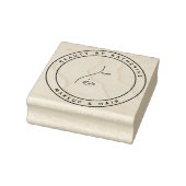 Modern Abstraktes Beauty Face Logo Gummistempel (Stempel)