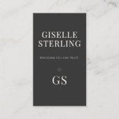 Modern Accountant Tax Preparer CPA Visitenkarte (Vorderseite)