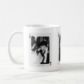 Modern Ace of Spades 3 Couple Photos Custom Kaffeetasse (Links)