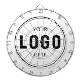 Modern Add Your Logo Business Company Dartscheibe (vorne)