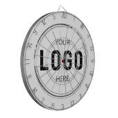 Modern Add Your Logo Business Company Dartscheibe (Vorderseite Links)