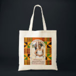 Modern African Ghana Kente WEDDING Guest Favor Tragetasche<br><div class="desc">Perfect for African or cultural weddings, elegant dinners, and birthday brunches, this customizable Kente wedding guest tote bag is ideal for your souvenir favor gifts for your special guests. CUSTOMIZABLE DESIGN means you can simply update the photo and text to make these gift bags uniquely yours. #AfricanWedding #KenteCloth #HappyCouple #WeddingInvitation...</div>