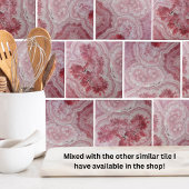 Modern Agate Marble Stone Pink Fliese