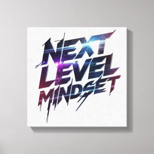 Modern Ambition and Hustle Graphic Leinwanddruck (Vorderseite)