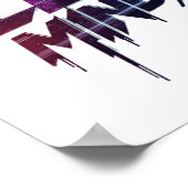 Modern Ambition and Hustle Graphic Poster (Ecke)