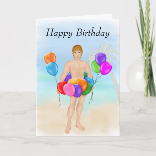 Modern and Chic Birthday Card Karte (Vorderseite)
