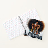 Modern and sophisticated Spiral Photo Notebook Notizblock (Innenseite)