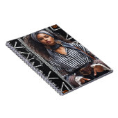 Modern and sophisticated Spiral Photo Notebook Notizblock (Rechte Seite)