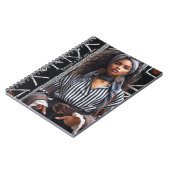 Modern and sophisticated Spiral Photo Notebook Notizblock (Linke Seite)