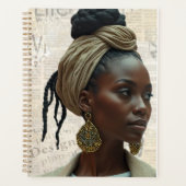 Modern and sophisticated Spiral Photo Notebook Planer (Vorderseite)