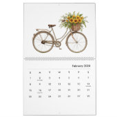 Modern and Stylish Sunflower Monthly Calendar 2026 Kalender (Feb 2026)